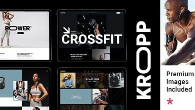 Kropp (v1.2) Fitness and Gym Theme