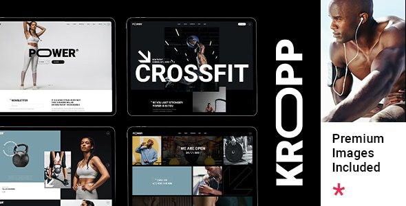 Kropp (v1.2) Fitness and Gym Theme