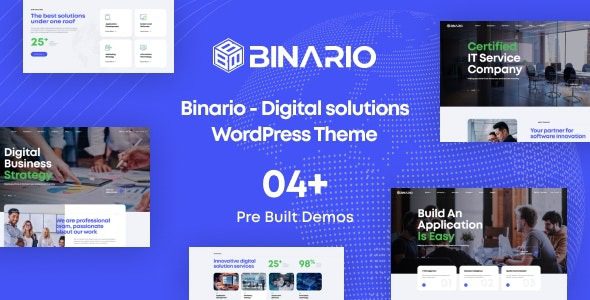 Binario (v1.2.9) Digital Solutions WordPress Theme