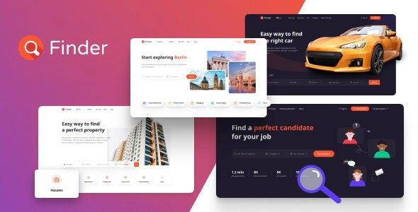 Finder (v1.0.10) Multipurpose Directory & Listing WordPress theme