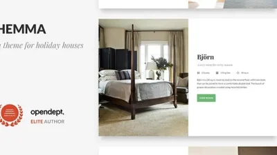 Hemma v1.4.16 – Hotel & BnB WordPress theme
