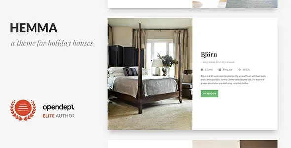 Hemma v1.4.16 – Hotel & BnB WordPress theme