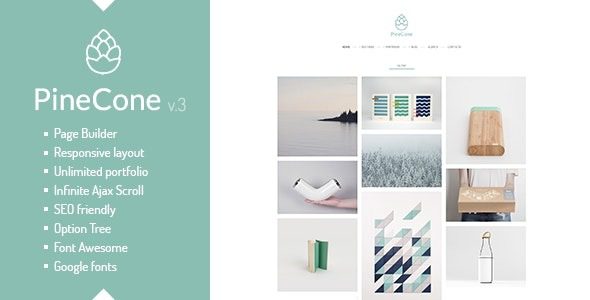 PineCone (v5.4.1) Creative Portfolio and Blog for Agency