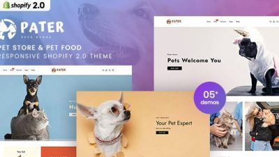 Pater shopify主题下载