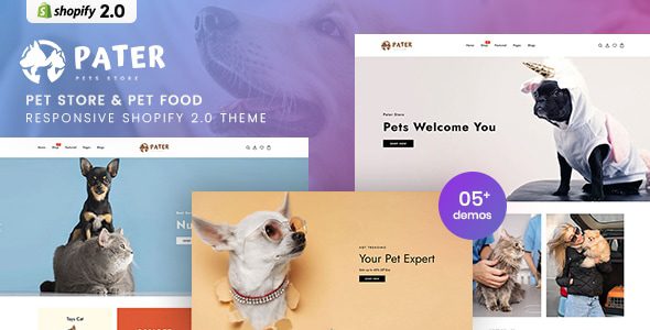 Pater shopify主题下载
