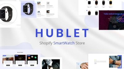 hublet shopify主题下载