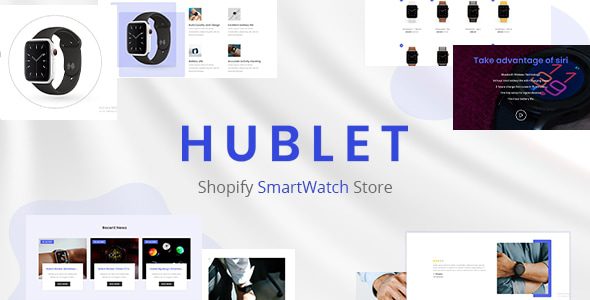 hublet shopify主题下载