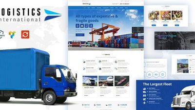 Logistics wordpress theme v3.2