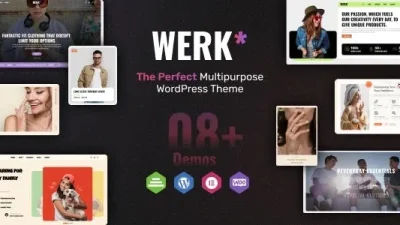Werk (v1.0.0) Elementor Multipurpose WooCommerce Theme