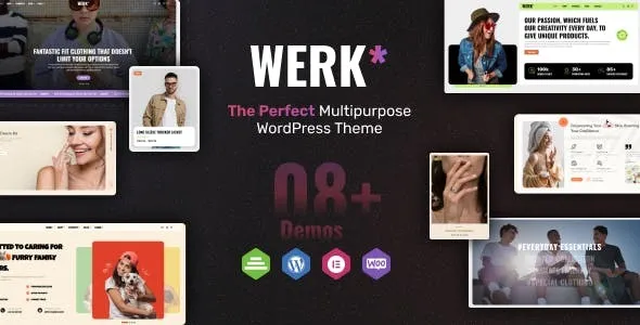 Werk (v1.0.0) Elementor Multipurpose WooCommerce Theme