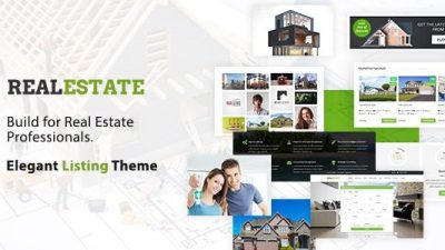 Real Estate WordPress Theme主题下载