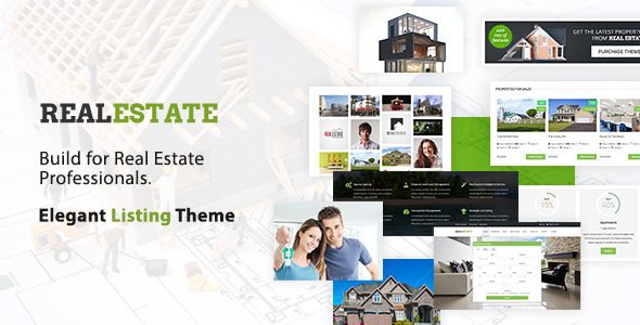 Real Estate WordPress Theme主题下载
