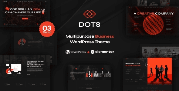Dots v1.1.1 Creative Agency WordPress Theme