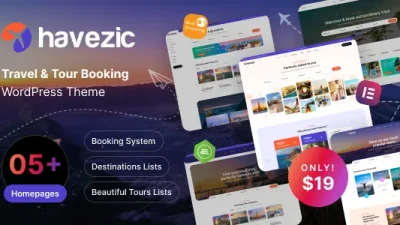 Havezic (v1.1.2) Travel & Tour Booking WordPress Theme