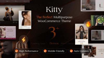 Kitty v1.0.1 Fashion Clothing, Furniture WordPress Theme