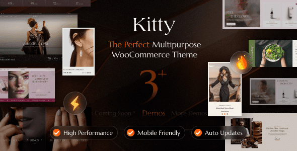 Kitty v1.0.1 Fashion Clothing, Furniture WordPress Theme