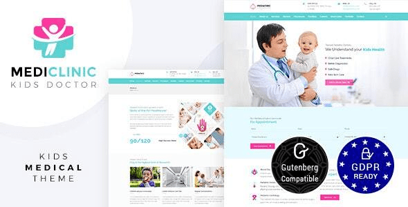 Medi v3.2 Medical Clinic WordPress Theme