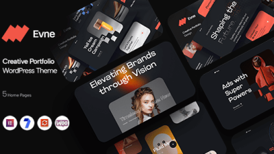 Evne v1.0.0 Creative Portfolio WordPress Theme