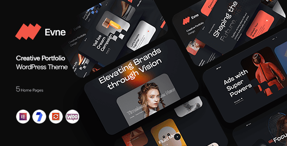 Evne v1.0.0 Creative Portfolio WordPress Theme