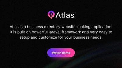 Atlas v1.2 Laravel Business Directory Listing