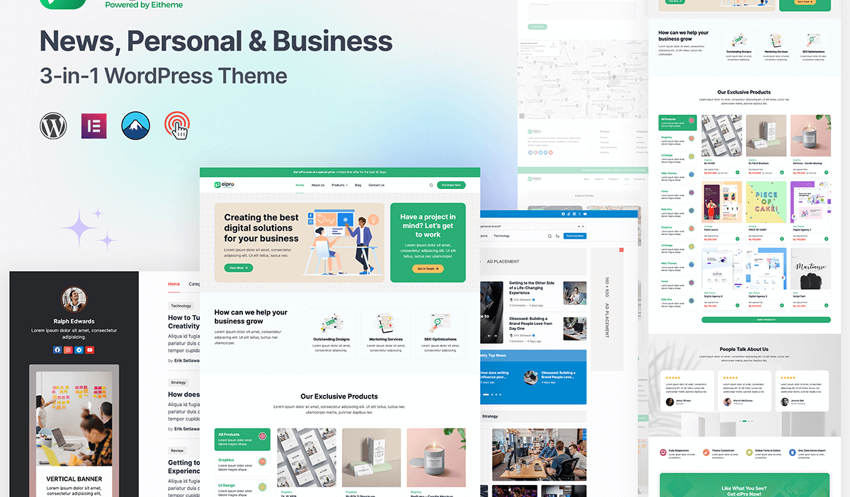 eiPro v1.2.8 News, Personal & Business [Activated]