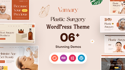 Vamary (v1.0.7) Plastic Surgery WordPress Theme
