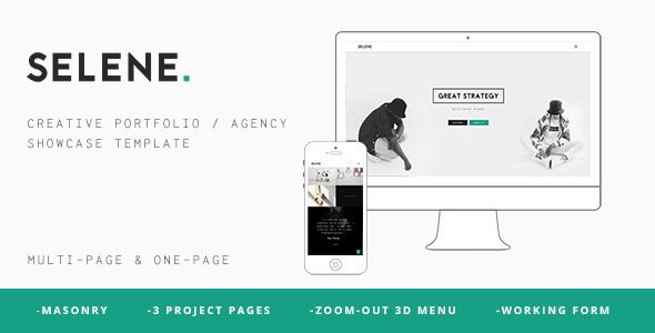 SELENE (v1.0) Creative Portfolio / Agency WP Theme