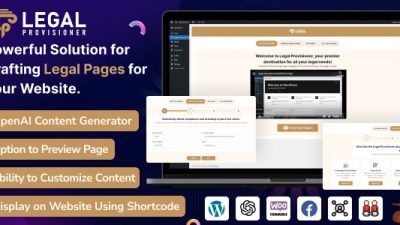 WordPress Legal Pages Generator Plugin with AI 插件下载