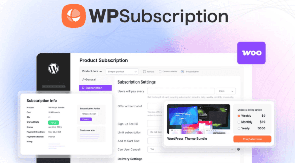 WPSubscription Pro v1.2.0
