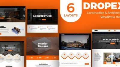 Dropex (v1.0) Architecture WordPress Theme