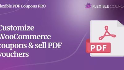 Flexible PDF Coupons Pro for WooCommerce插件下载