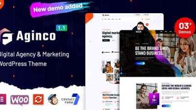 Aginco (v1.3.2) Digital Agency WordPress Theme