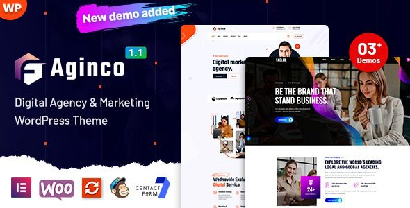 Aginco (v1.3.2) Digital Agency WordPress Theme