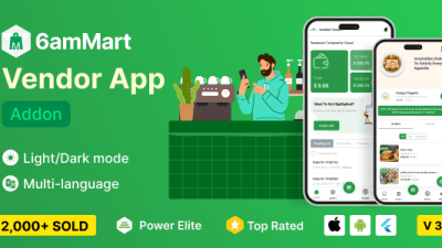 6amMart - Vendor App 源码下载