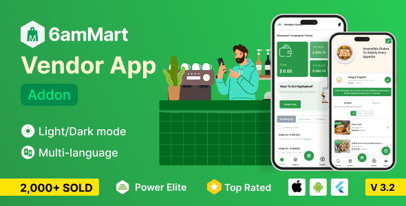 6amMart - Vendor App 源码下载