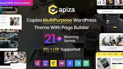 Capiza (v2.1) Multipurpose Business & Agency WordPress Theme