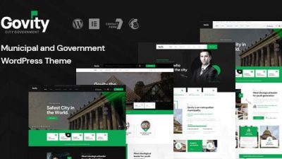 Govity (v1.0.1) Municipal and Government WordPress Theme