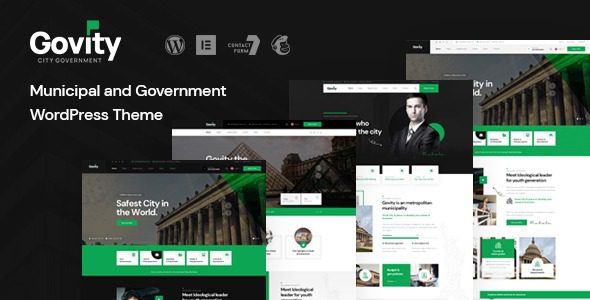 Govity (v1.0.1) Municipal and Government WordPress Theme