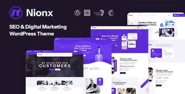 Nionx (v1.0) SEO & Digital Marketing WordPress Theme
