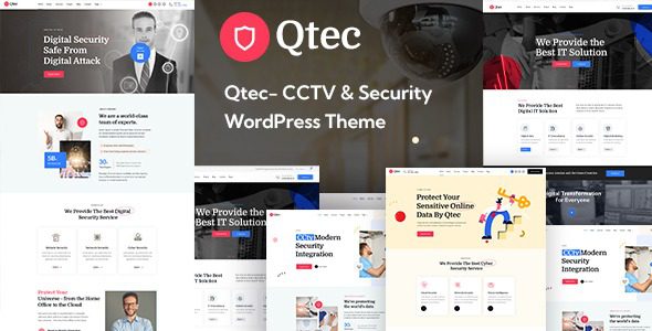 Qtec (v1.0.0) CCTV & Security WordPress Theme