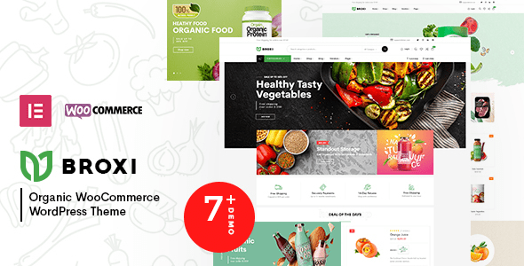 Broxi (v1.2.8) Organic & Food WooCommerce WordPress Theme