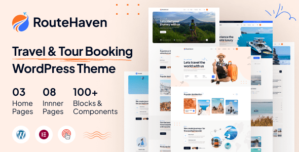 RouteHaven (v1.0.7) Travel & Tour Booking WordPress Theme