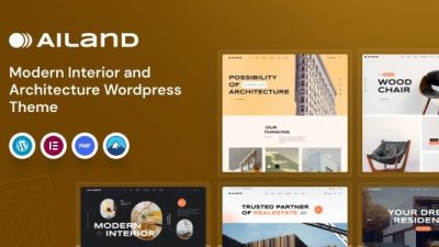 Ailand (v1.0) Interior & Architecture WordPress Theme