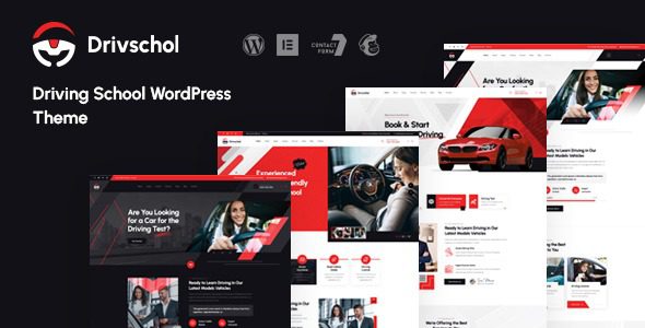 Drivschol (v1.1.1) Driving School WordPress Theme
