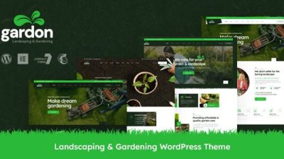 Gardon (v1.0) Landscaping & Gardening WordPress Theme