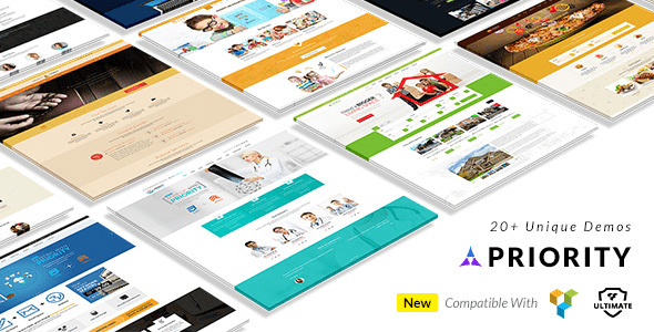 Priority (v5.0) Multipurpose WordPress