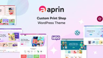 Aprin (v2.0.2) Custom Print Shop WordPress Theme