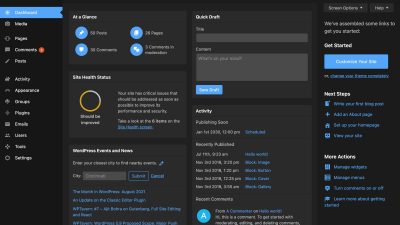 Darkr (v1.3) WordPress Admin Light & Dark Theme