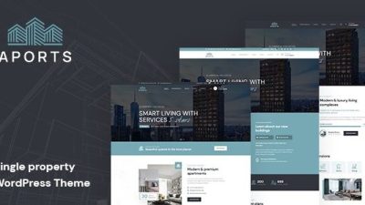 Aports (v1.1.4) Single Property WordPress Theme