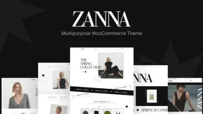 ZANNA (v1.1.1) Elementor WooCommerce Theme